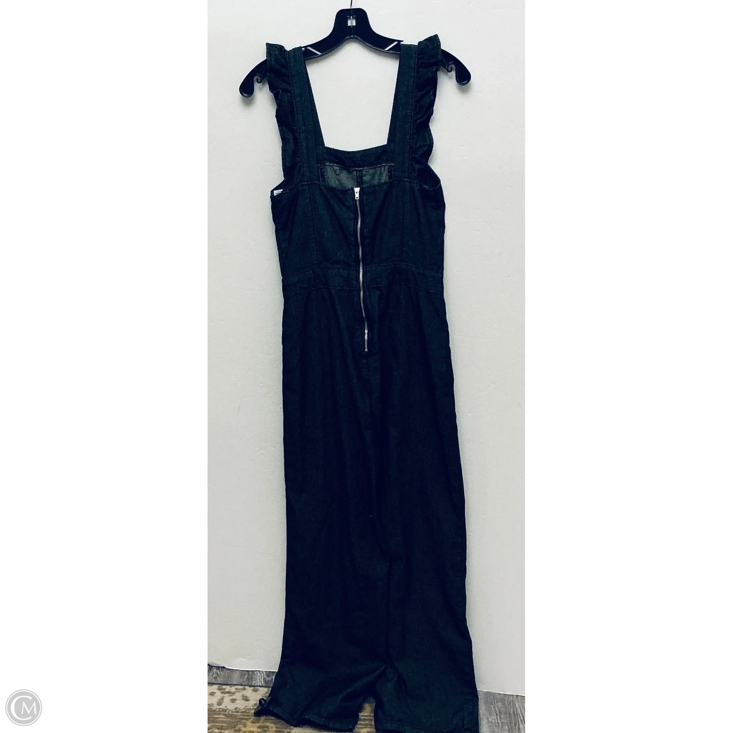 Jumpsuit By Shein In Black Denim, Size: S