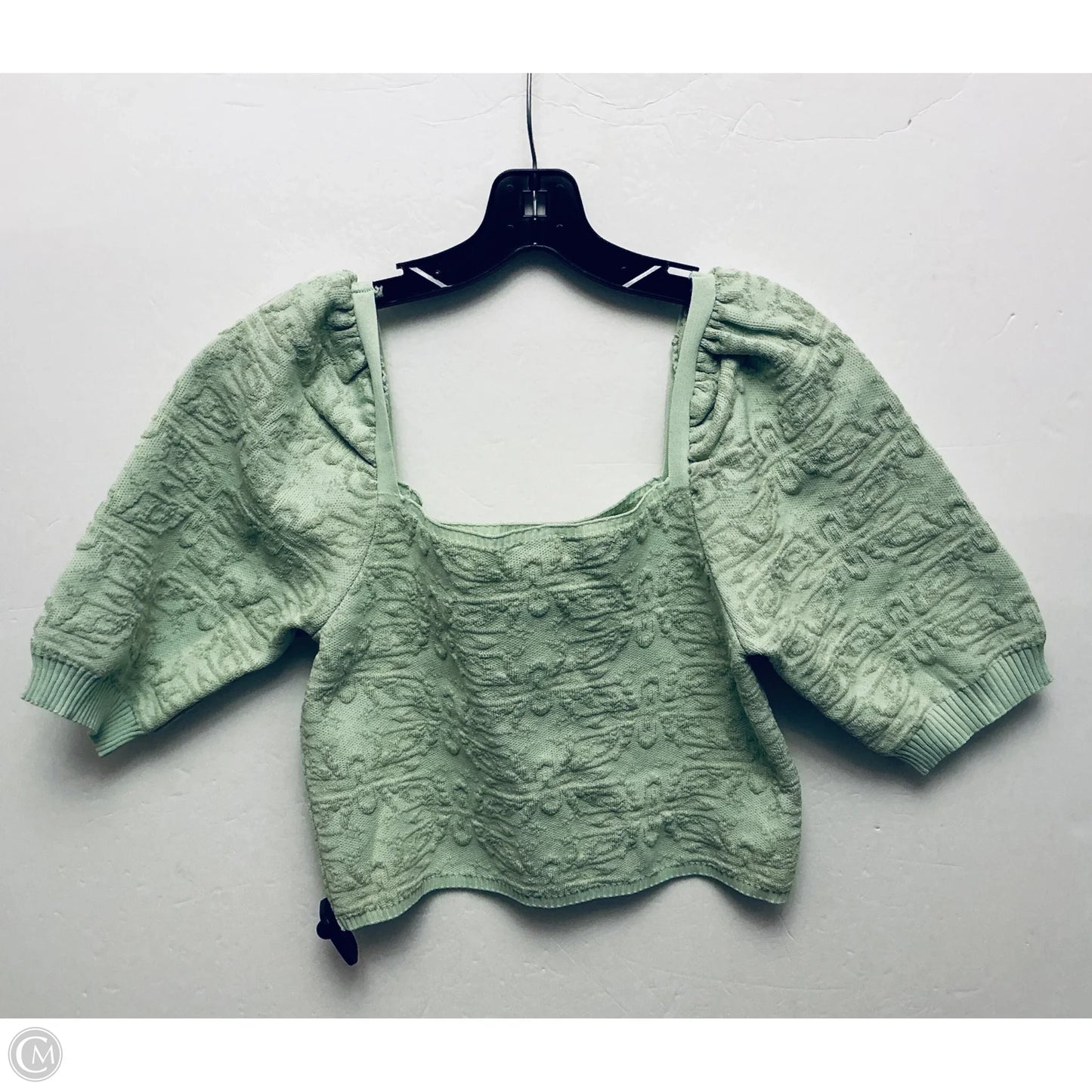 Top Short Sleeve Basic By Cme In Green, Size: L