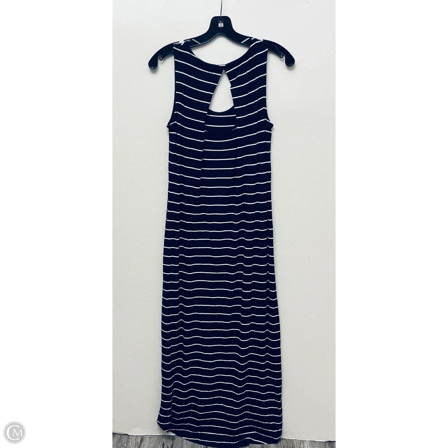 Dress Casual Maxi By C And C In Navy, Size: Xs