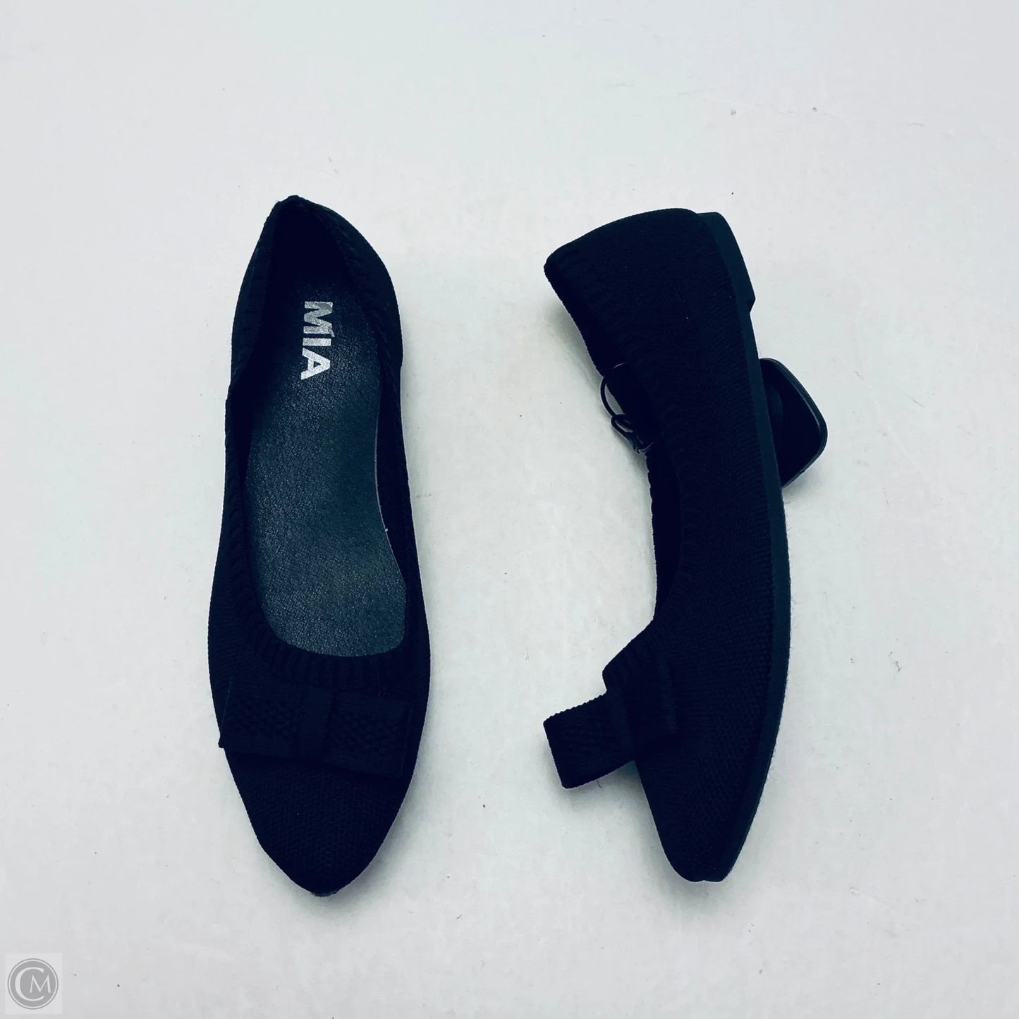 Shoes Flats By Mia In Black, Size: 7
