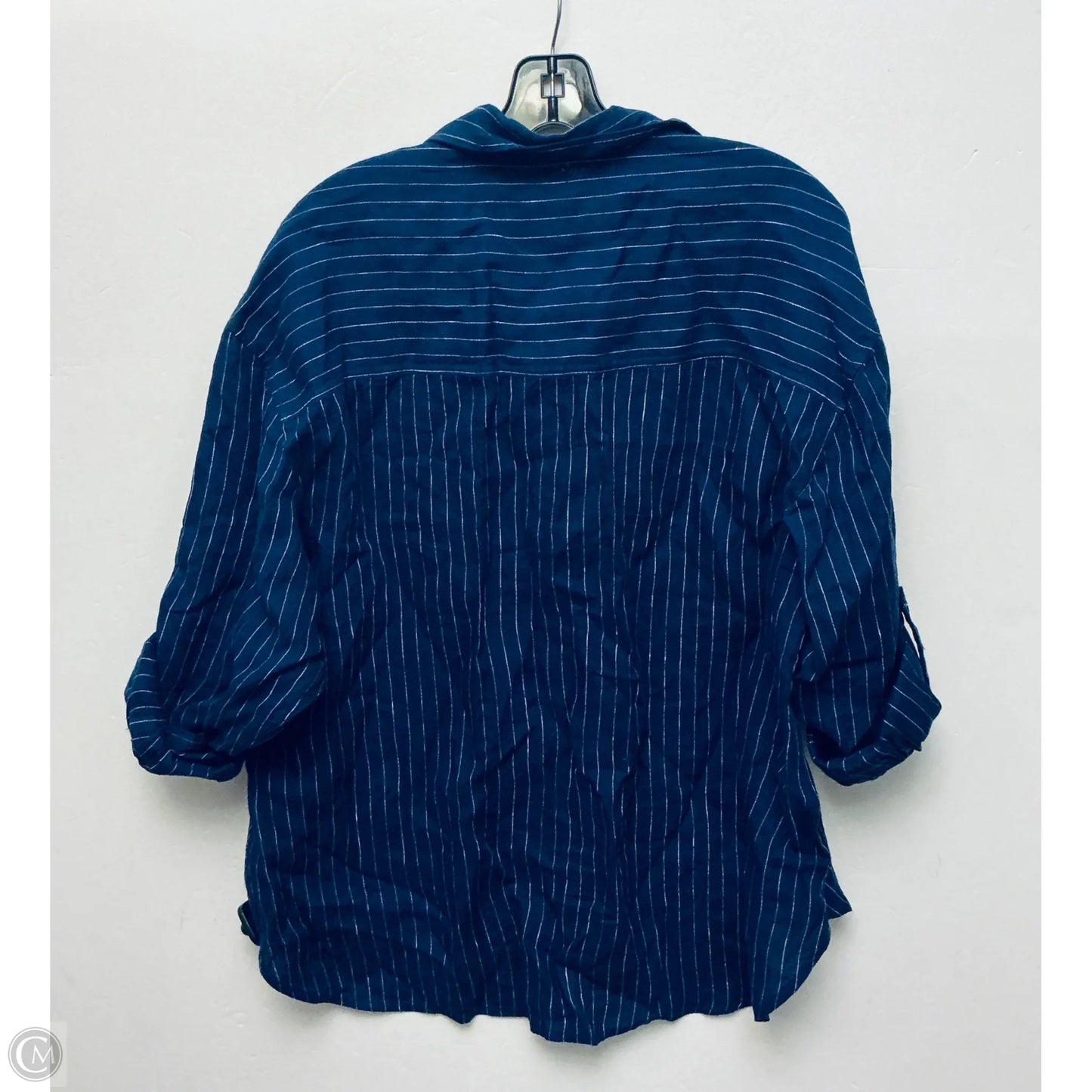Top Long Sleeve By Babaton In Navy, Size: S