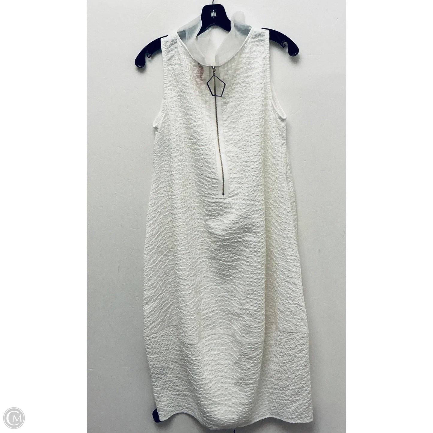 Dress Casual Maxi By Ic By Connie K In White, Size: M