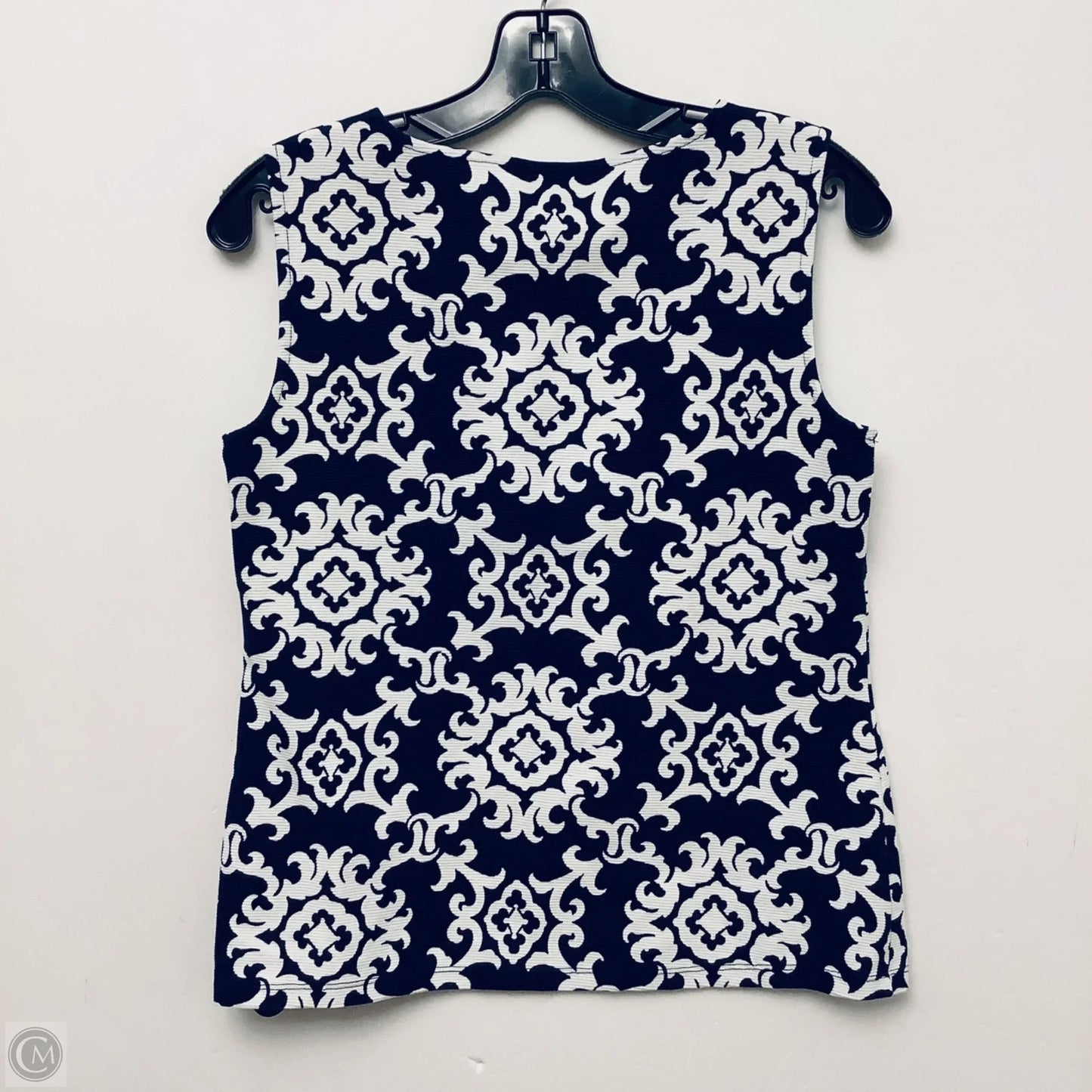 Top Sleeveless Basic By Talbots In Blue, Size: S