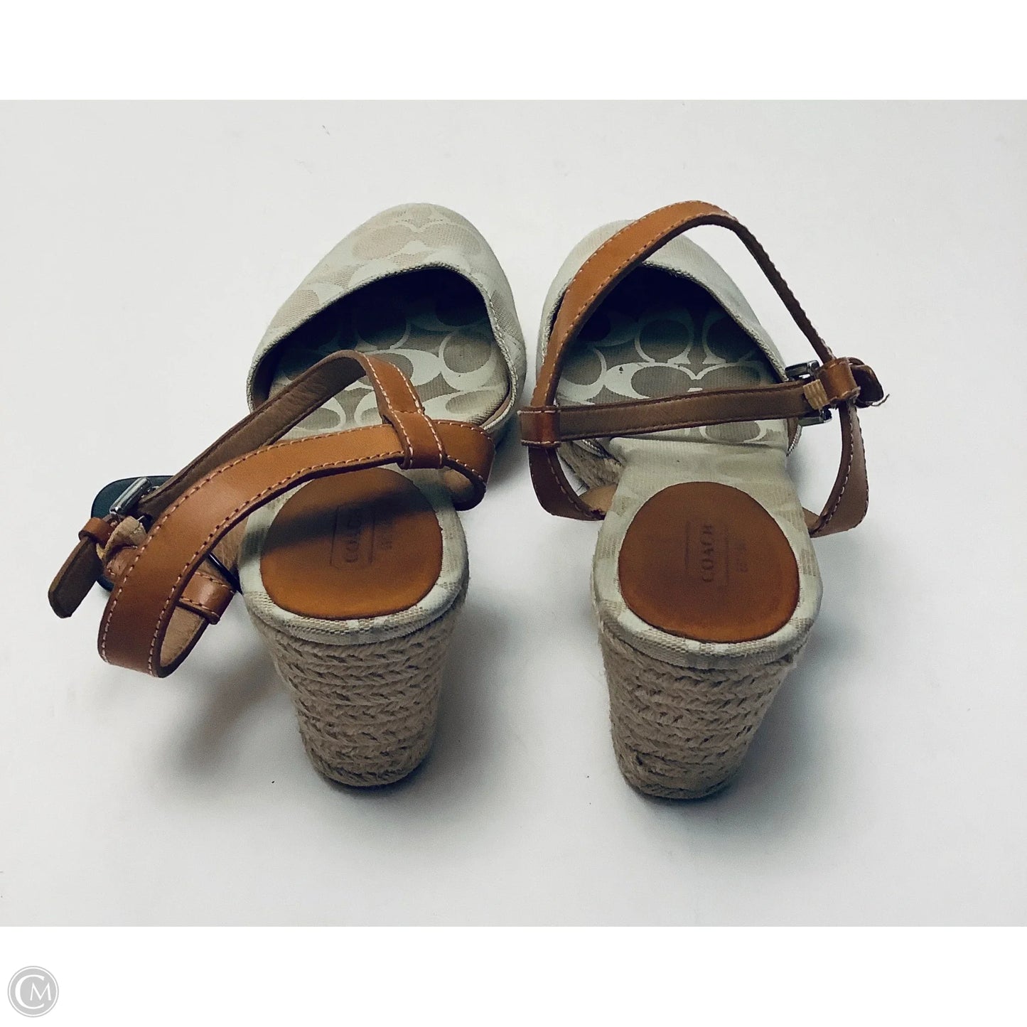 Shoes Designer By Coach In Brown, Size: 11