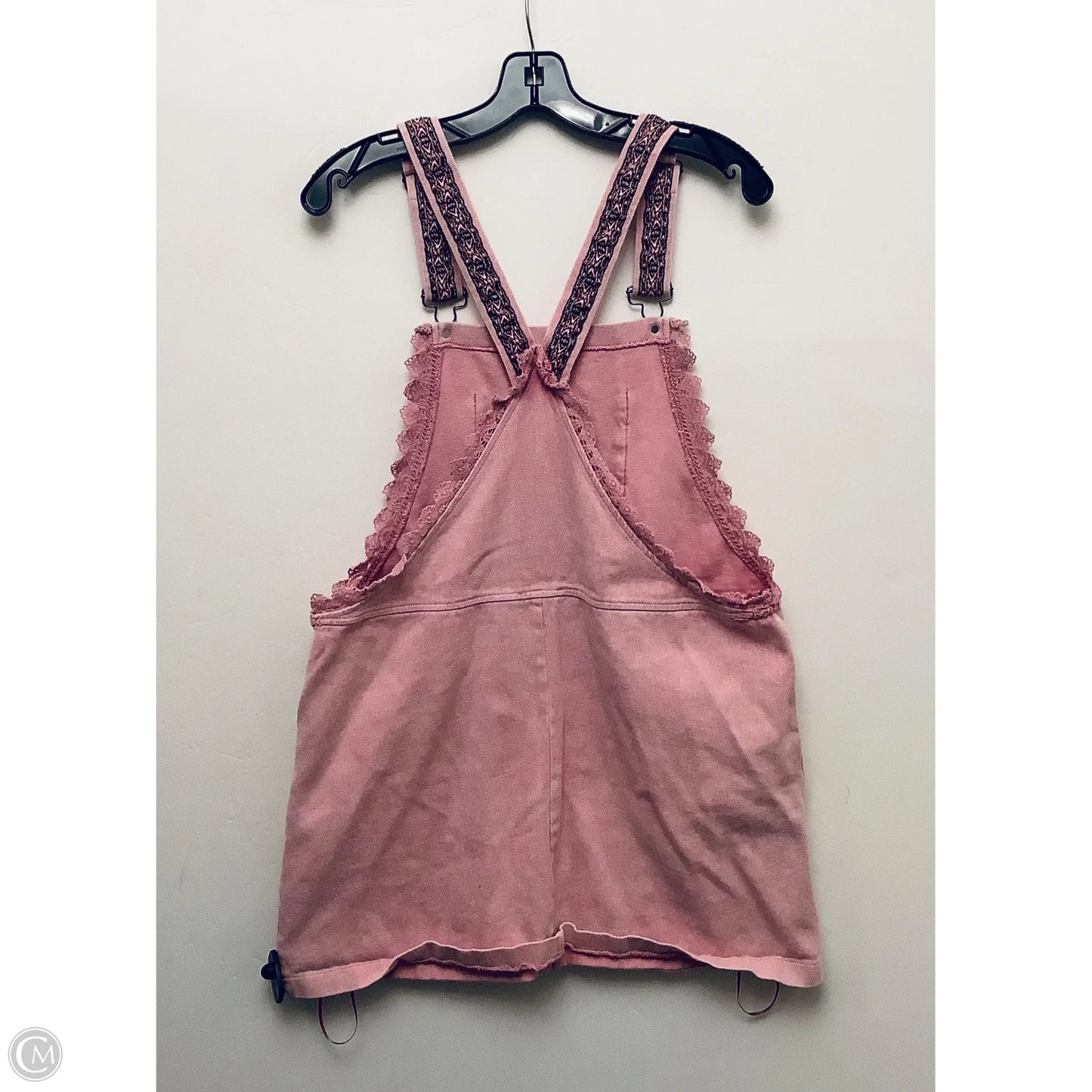 Overalls By Clothes Mentor In Pink, Size: L