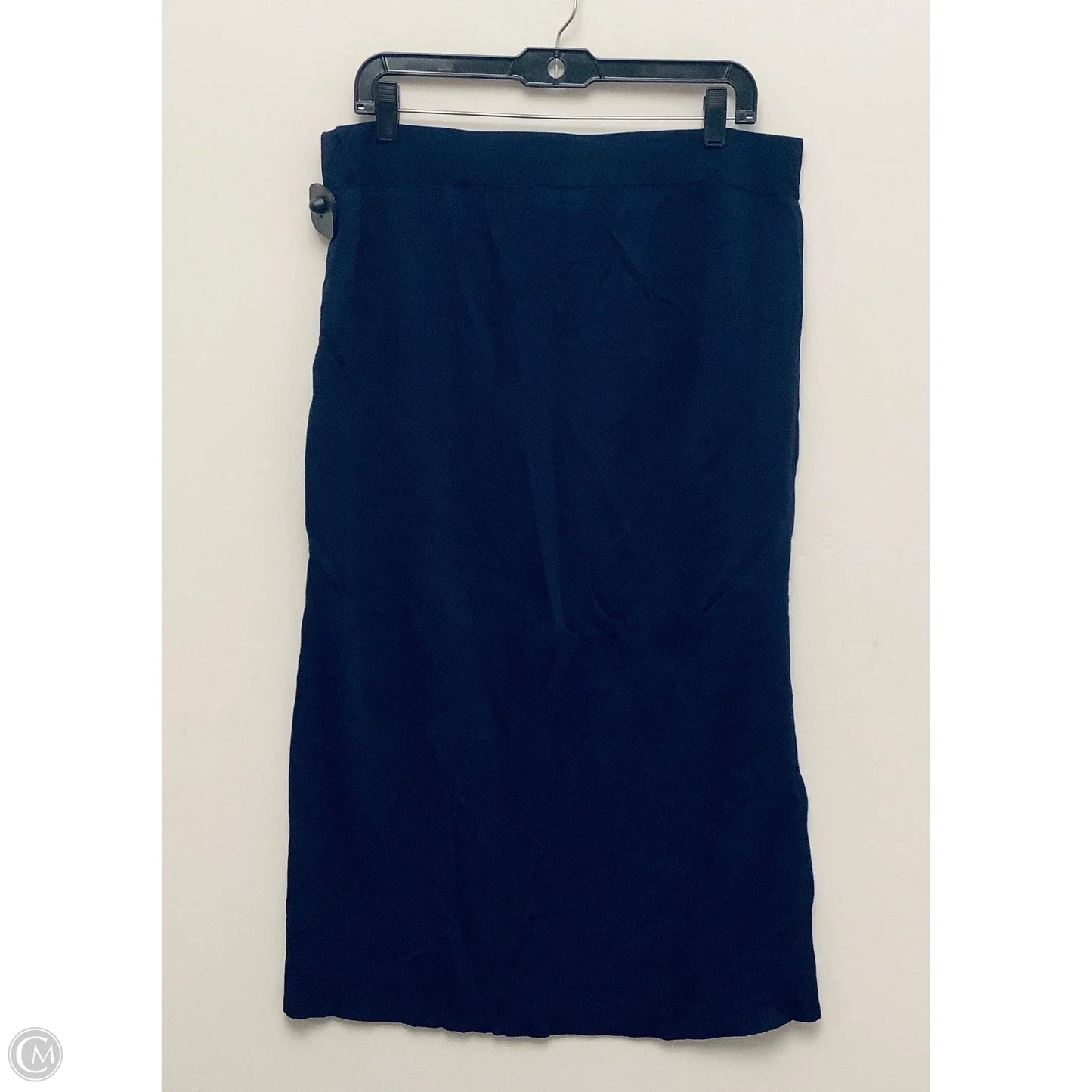 Skirt Maxi By Eloquii In Navy, Size: 16