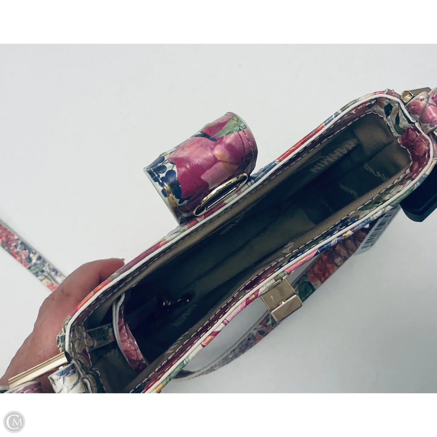 Crossbody Designer By Brahmin, Size: Medium