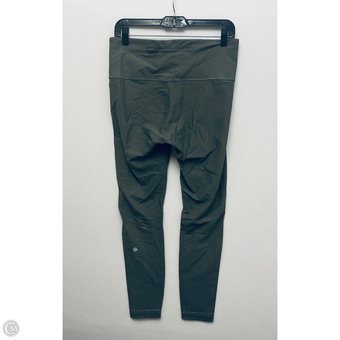 Athletic Leggings By Lululemon In Green, Size: 12