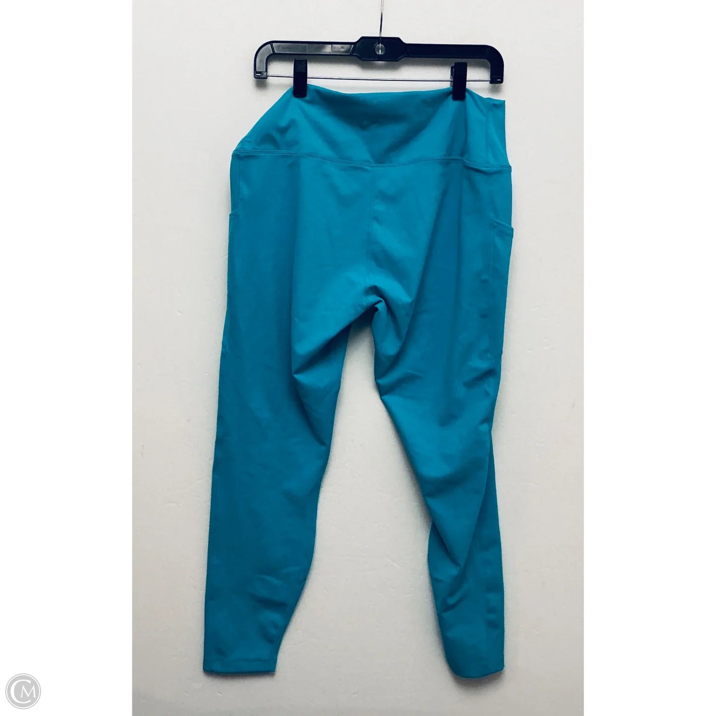 Athletic Leggings By Nike In Blue, Size: Xxl