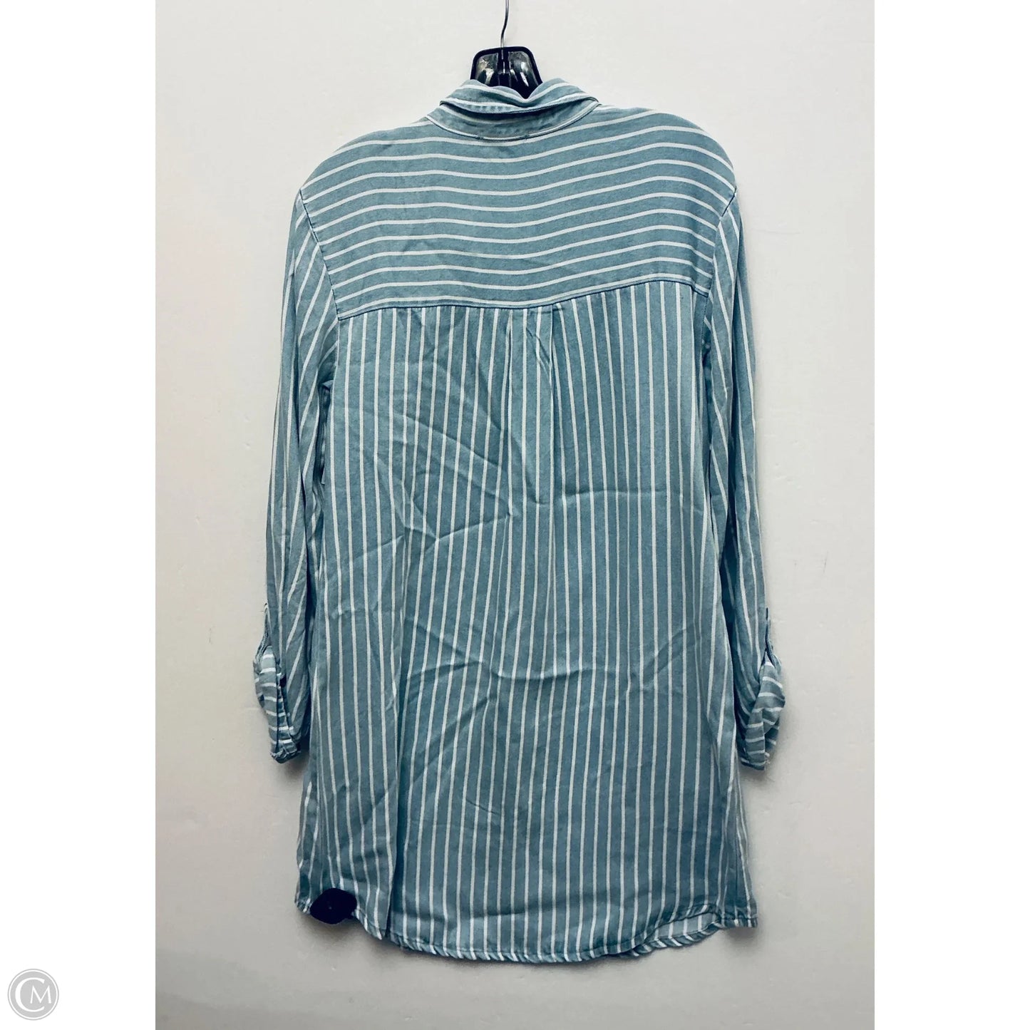 Dress Casual Short By Blu Pepper In Blue, Size: L