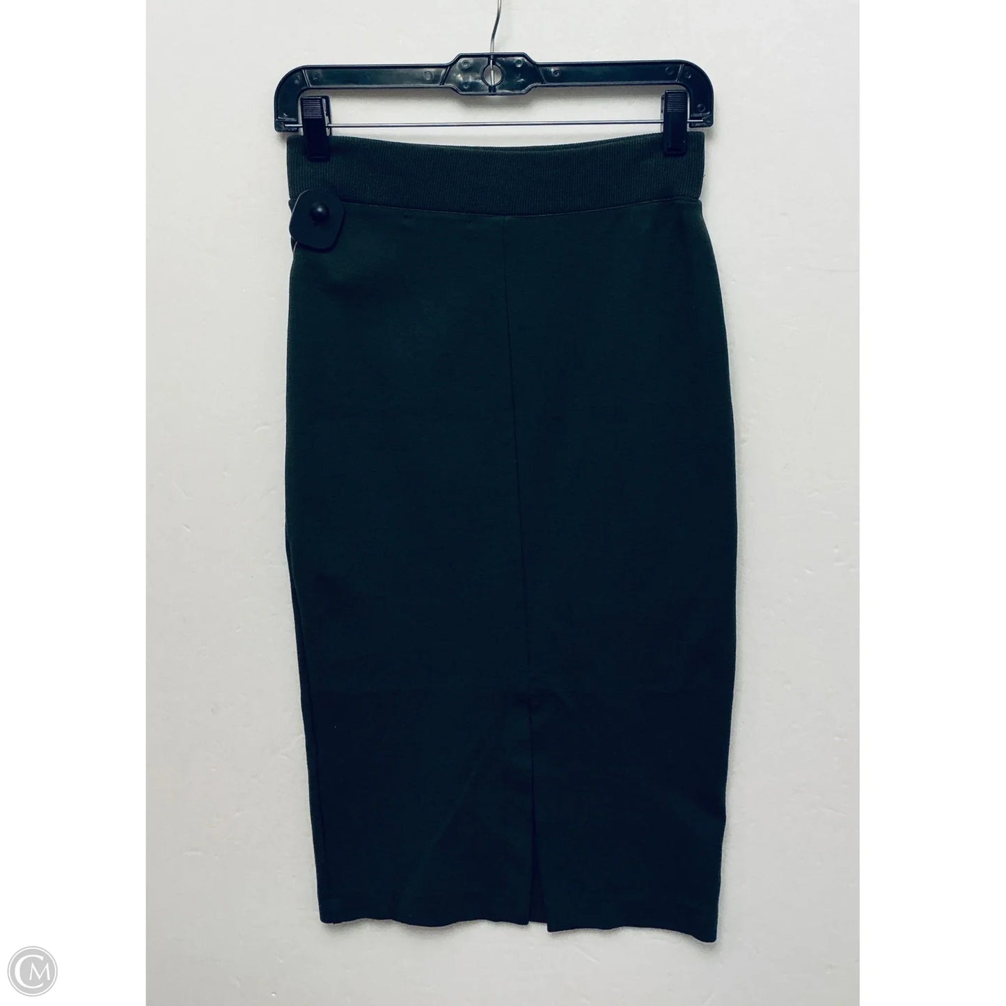 Skirt Midi By Banana Republic In Green, Size: Xxs