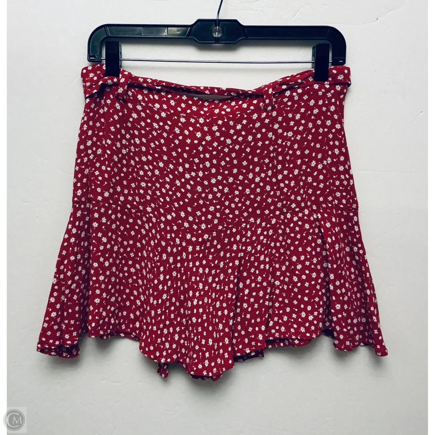 Skort By Zara In Red, Size: L