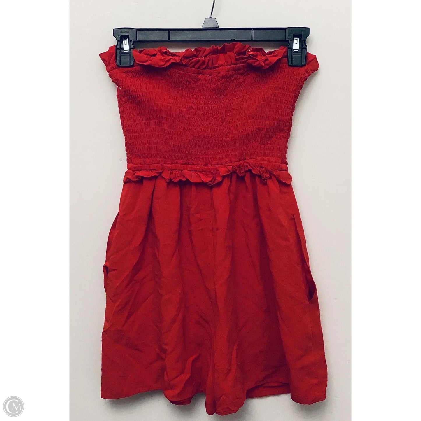 Romper By Maison Jules In Red, Size: Xs