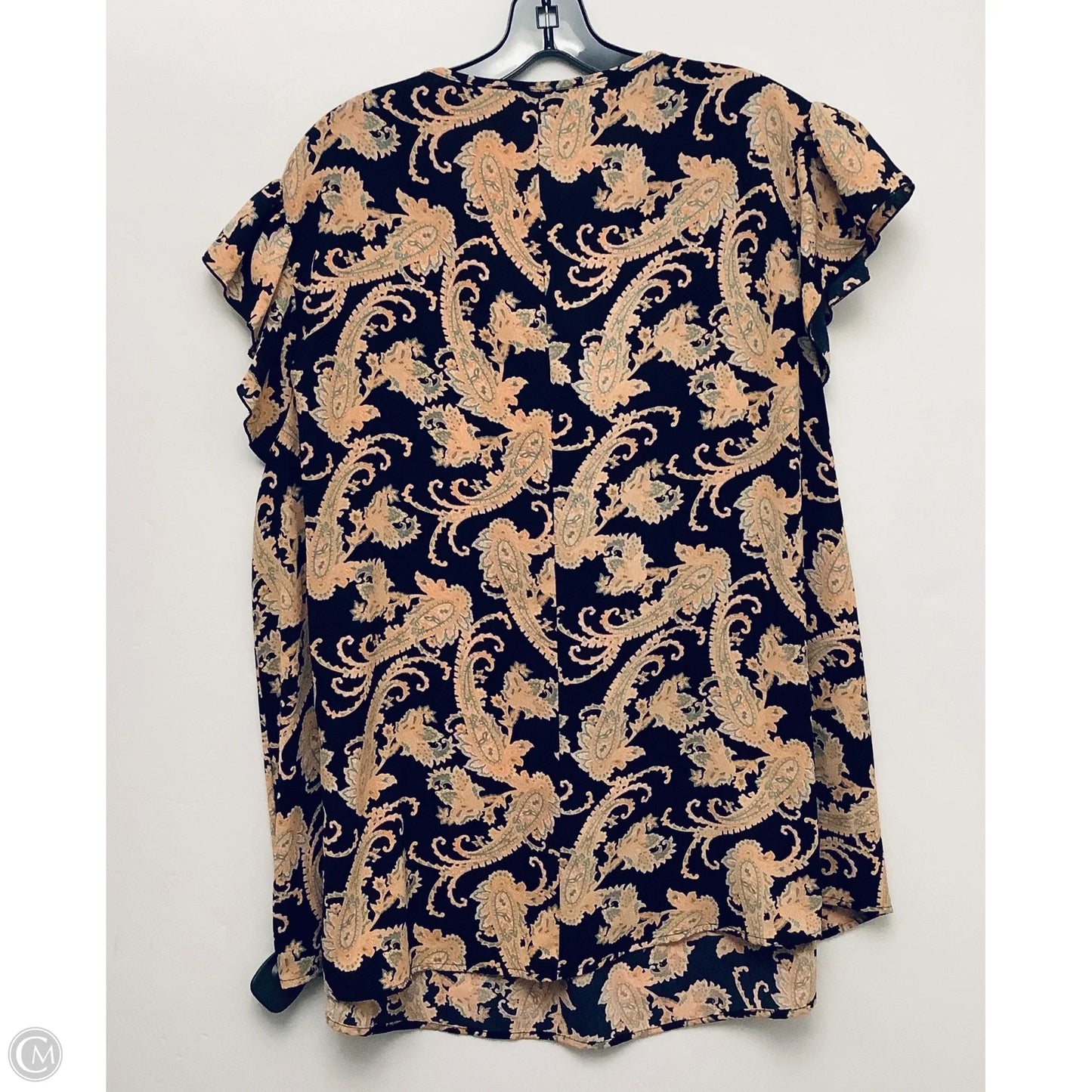 Top Short Sleeve By Haptics In Multi-colored, Size: 3x