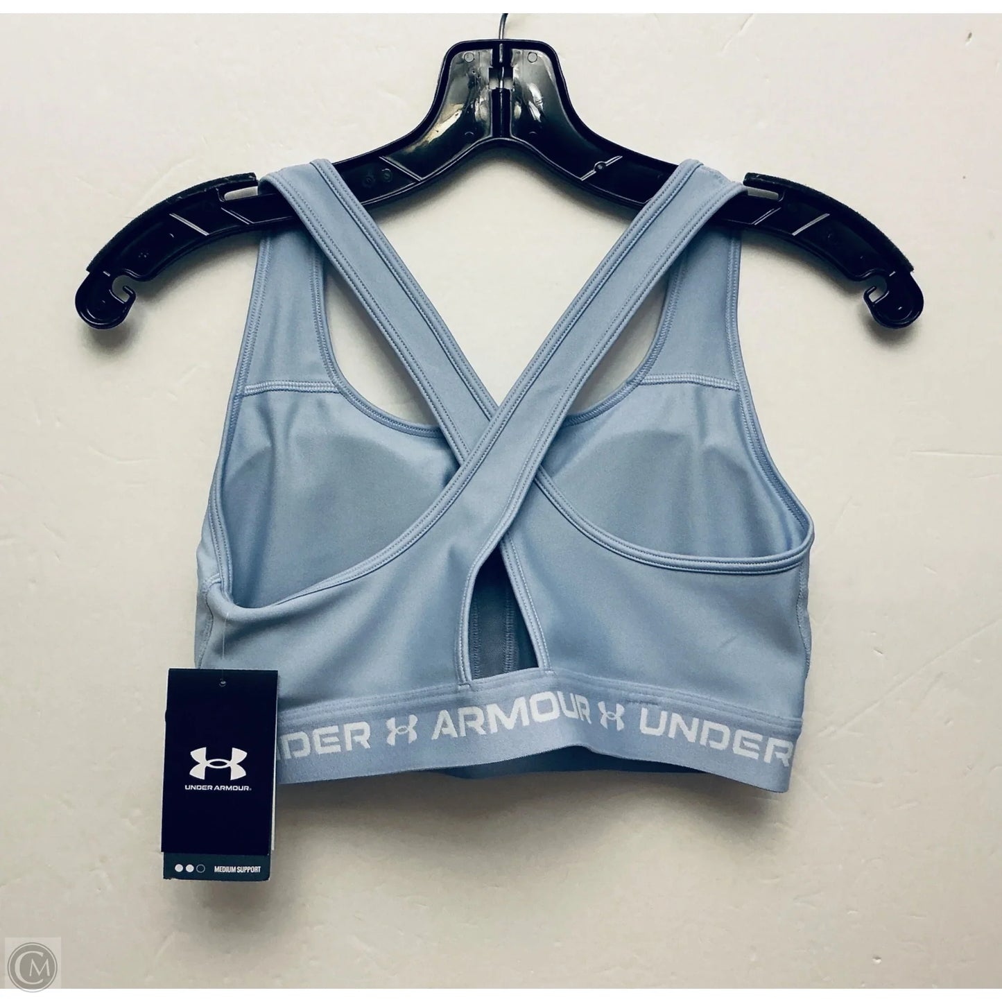Athletic Bra By Under Armour In Blue, Size: L