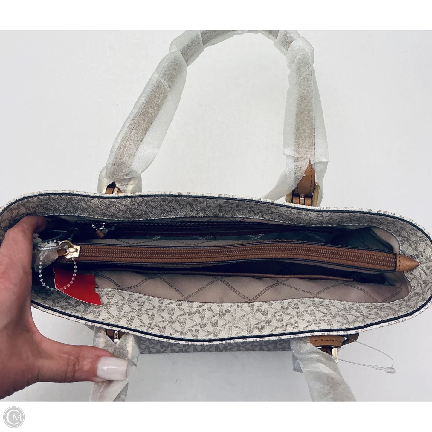 Handbag Designer By Michael Kors, Size: Medium