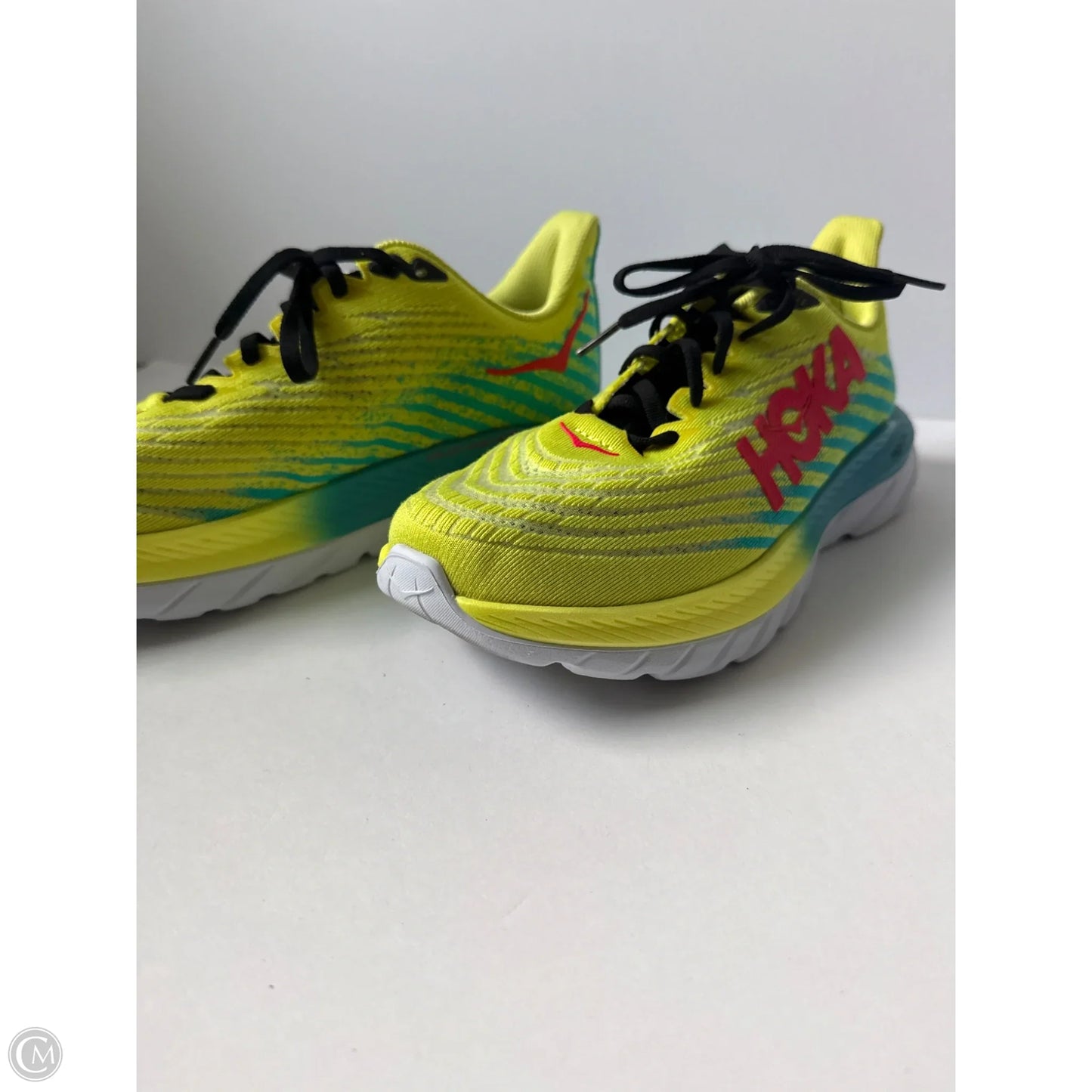 Shoes Sneakers By Hoka In Yellow, Size: 8