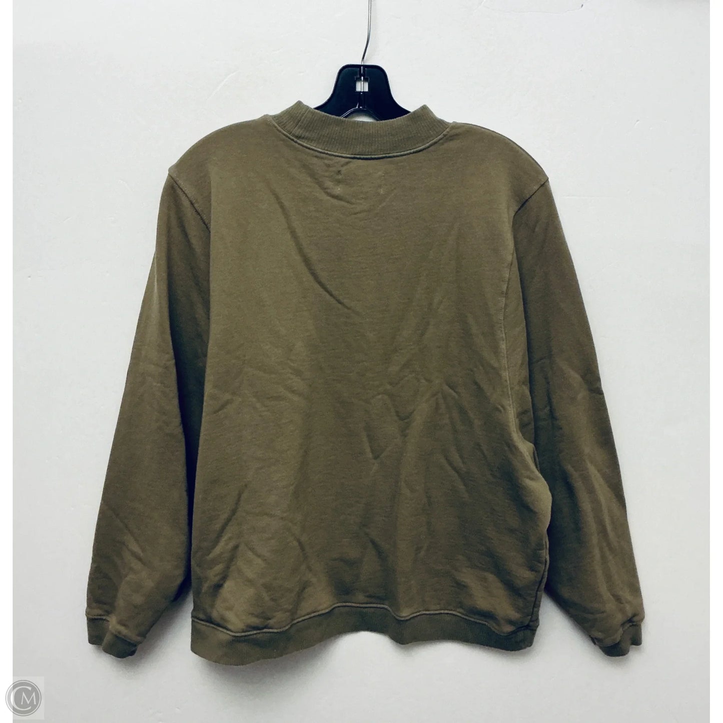 Sweatshirt Collar By Cmf In Green, Size: L