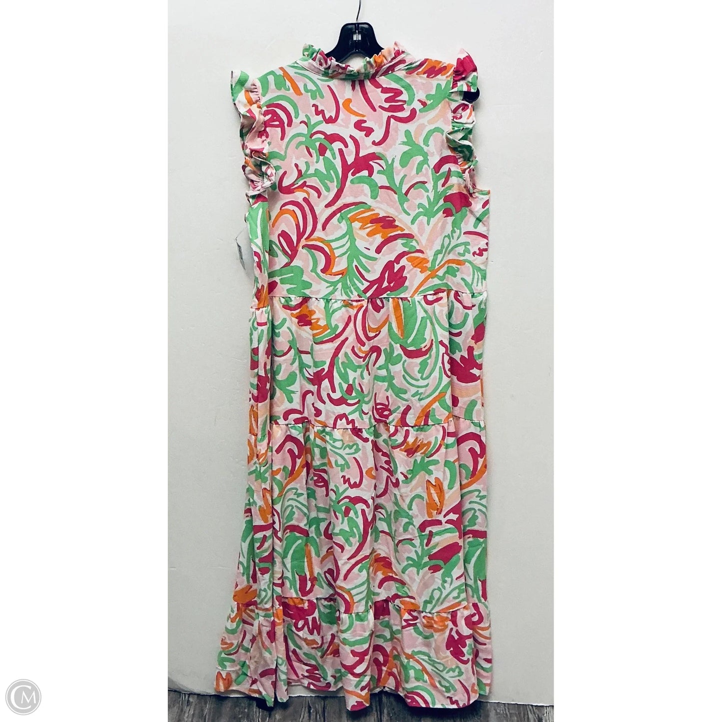 Dress Casual Maxi By Mudpie In Pink, Size: L