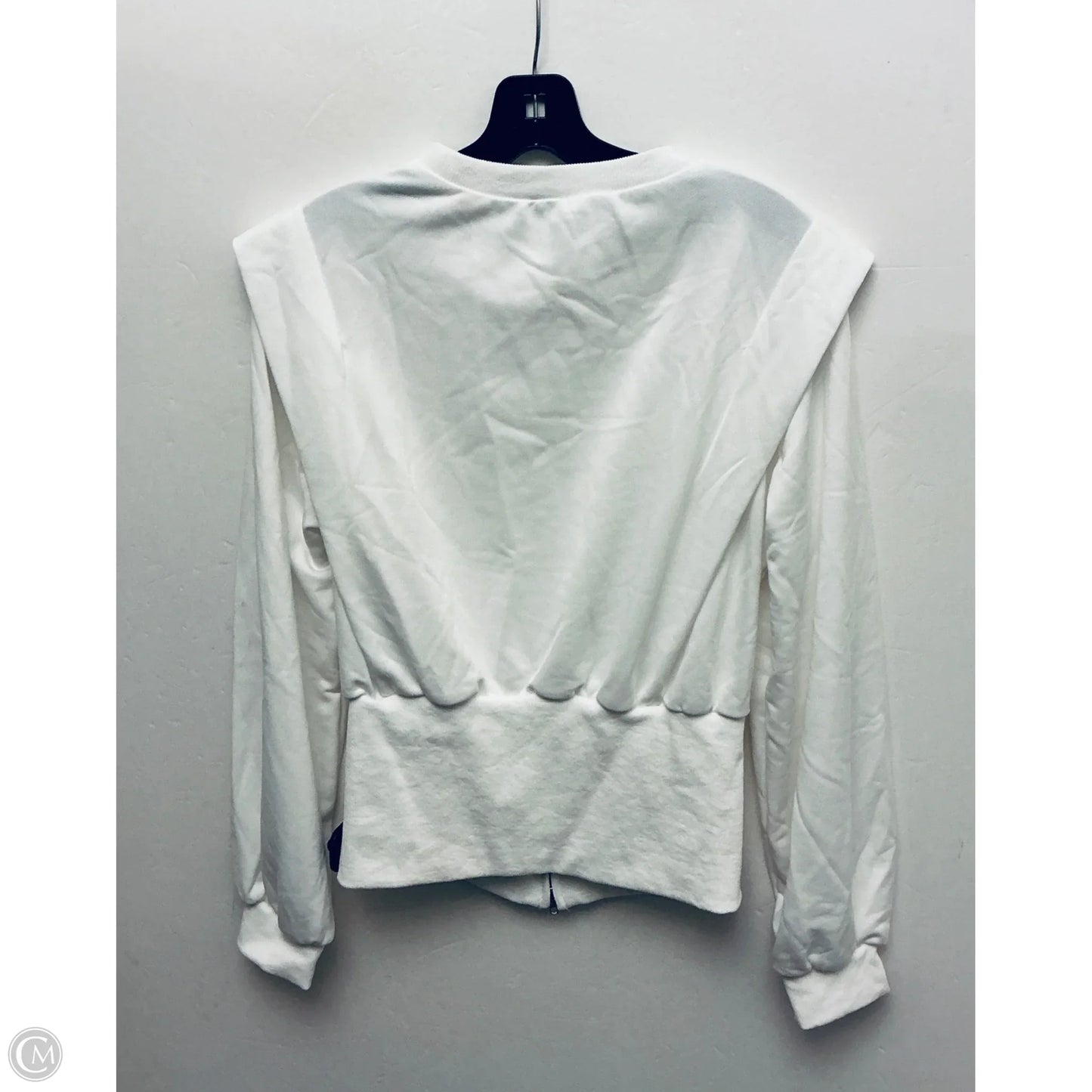 Sweatshirt Crewneck By Emery Rose In White, Size: M