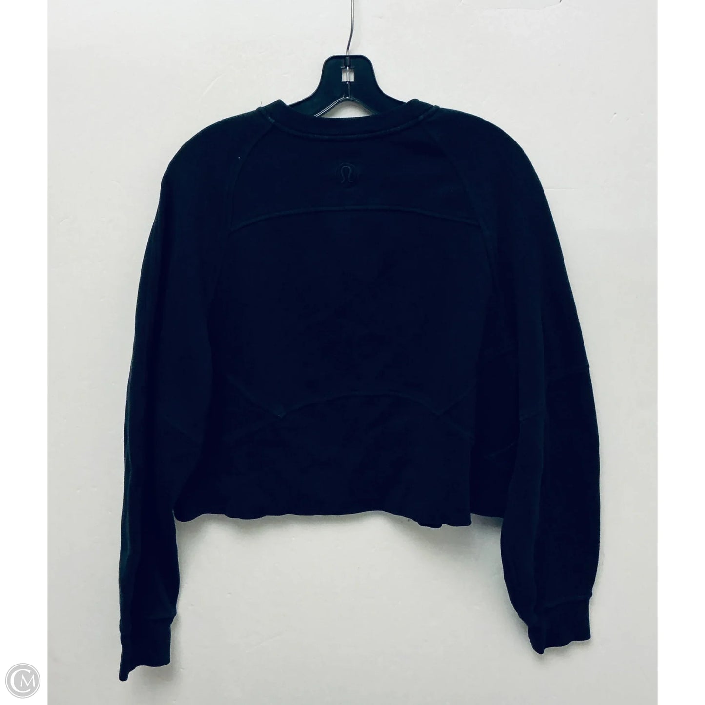 Sweatshirt Crewneck By Lululemon In Black, Size: M