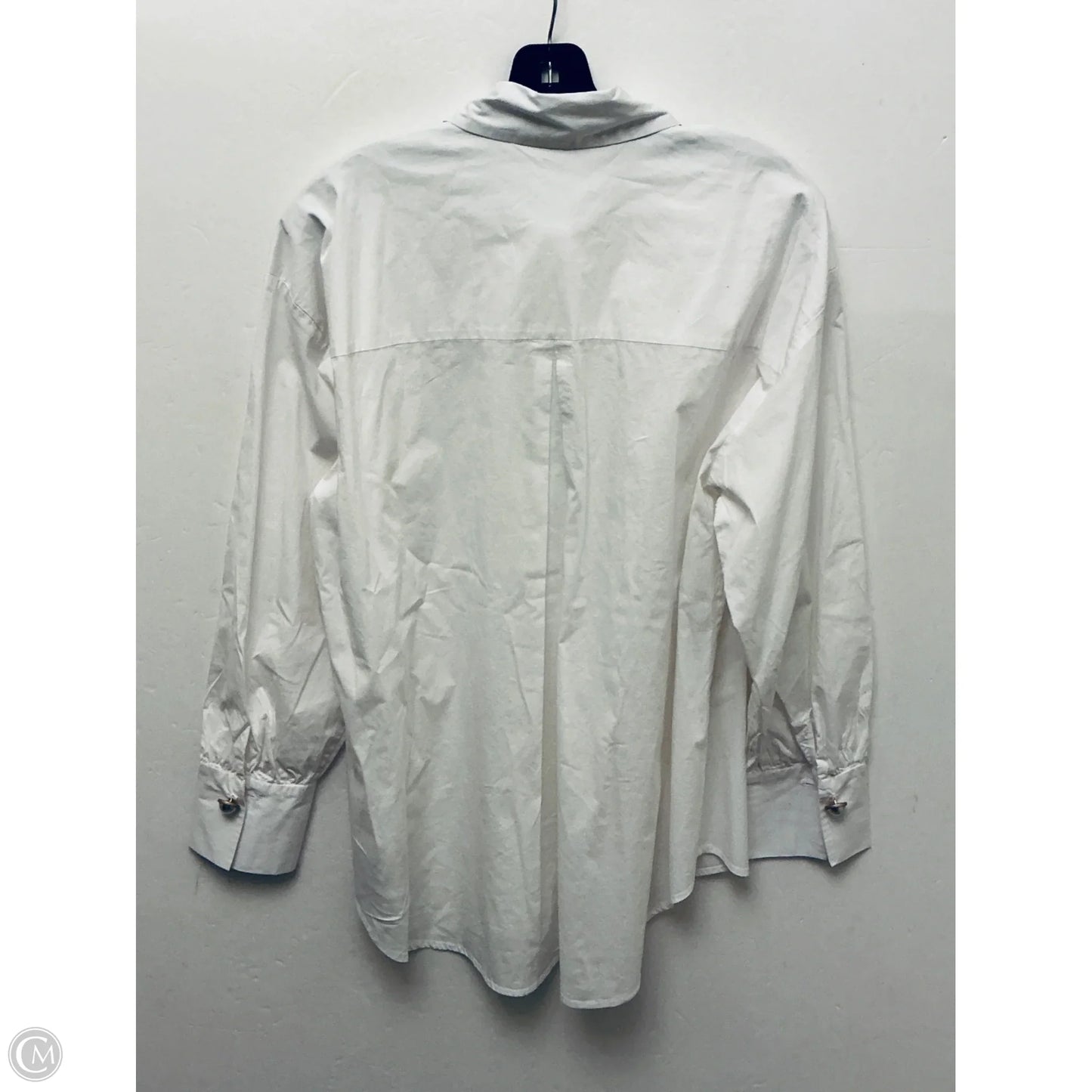 Top Long Sleeve Designer By Jason Wu In White, Size: M