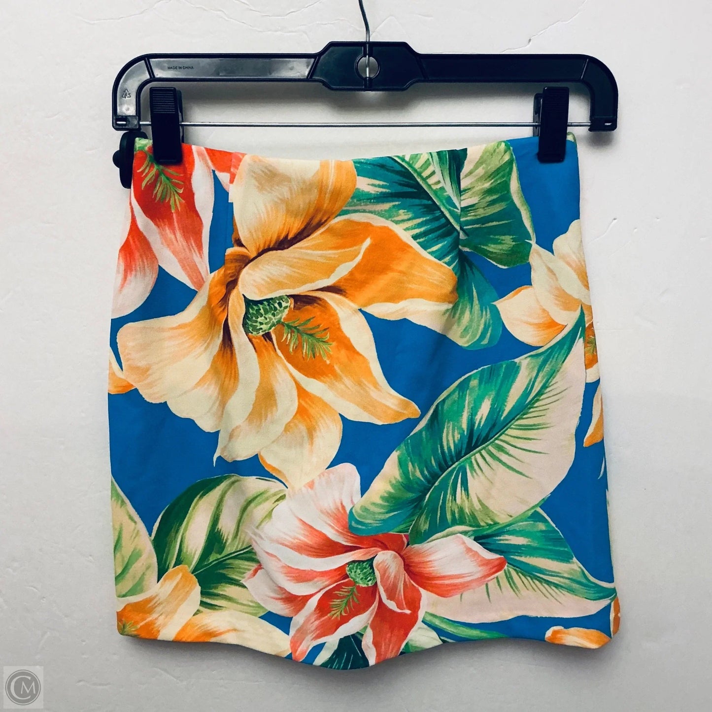 Skort By Boston Proper In Floral Print, Size: Xxs