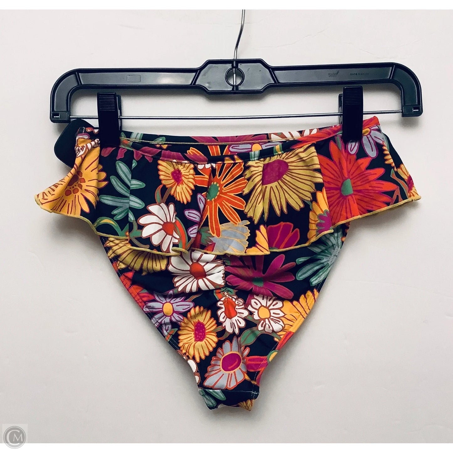 Swimsuit Bottom By Cmc In Floral Print, Size: M