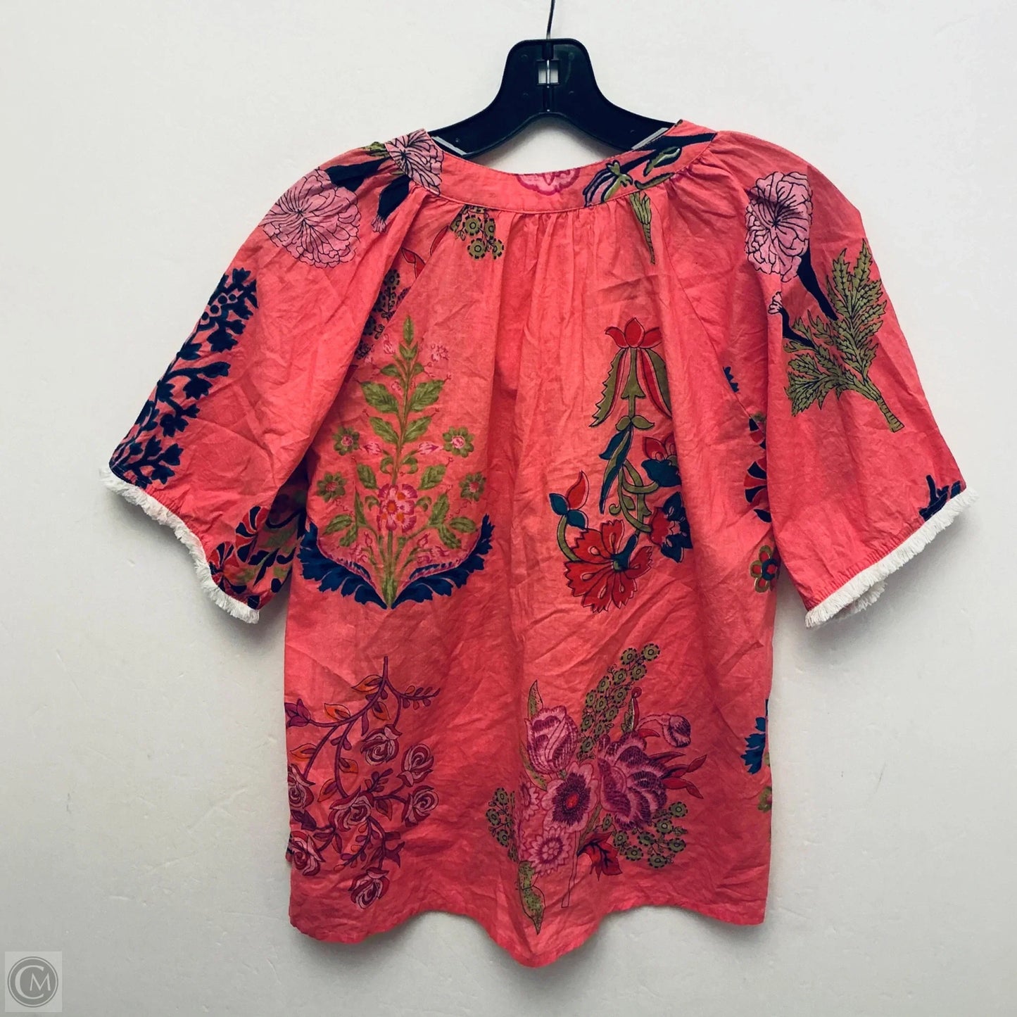 Top Short Sleeve By Thml In Pink, Size: S