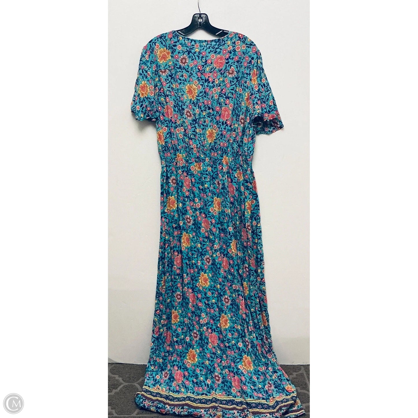 Dress Casual Maxi By Cme In Blue, Size: 2x