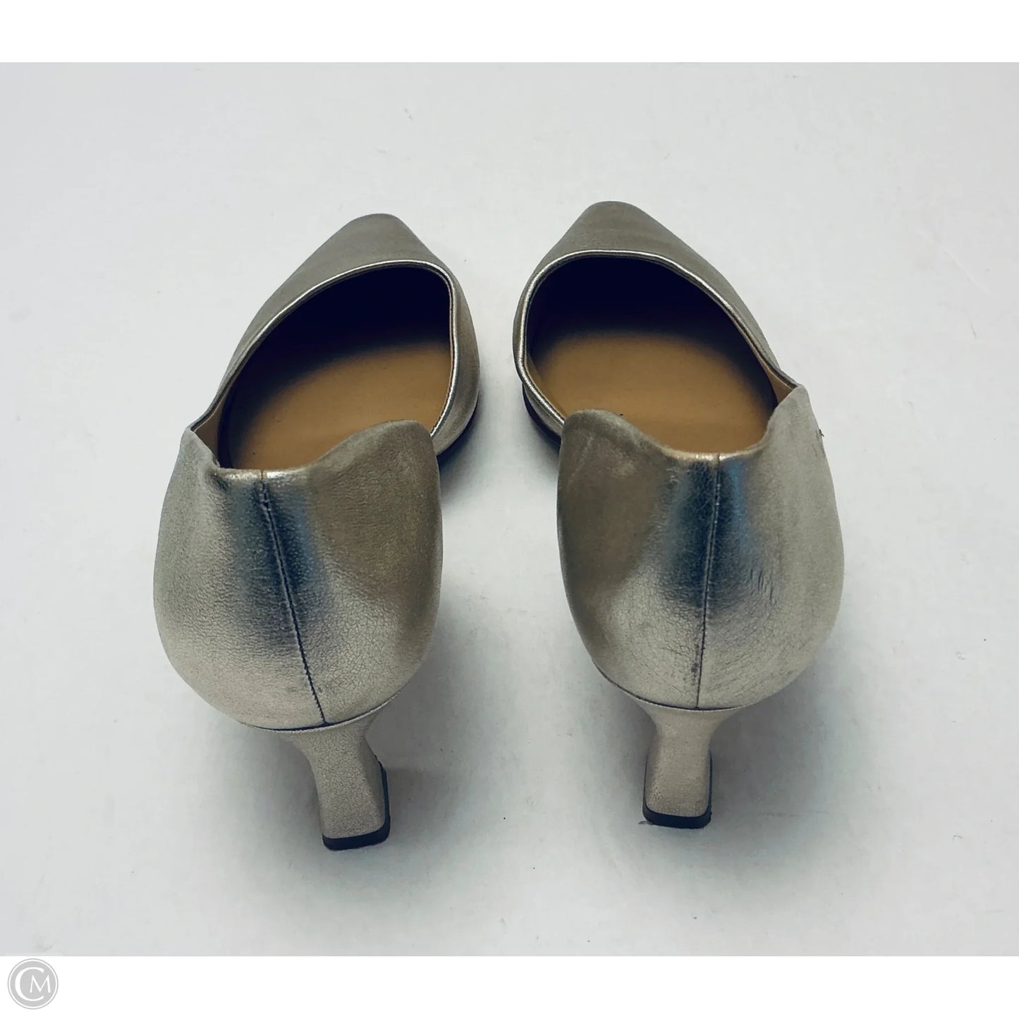 Shoes Heels Kitten By Naturalizer In Gold, Size: 9.5