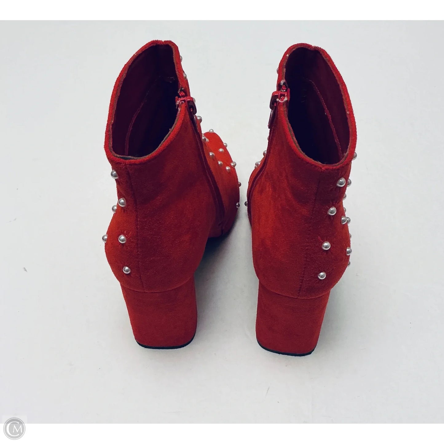 Boots Ankle Heels By Pierre Dumas In Red, Size: 10