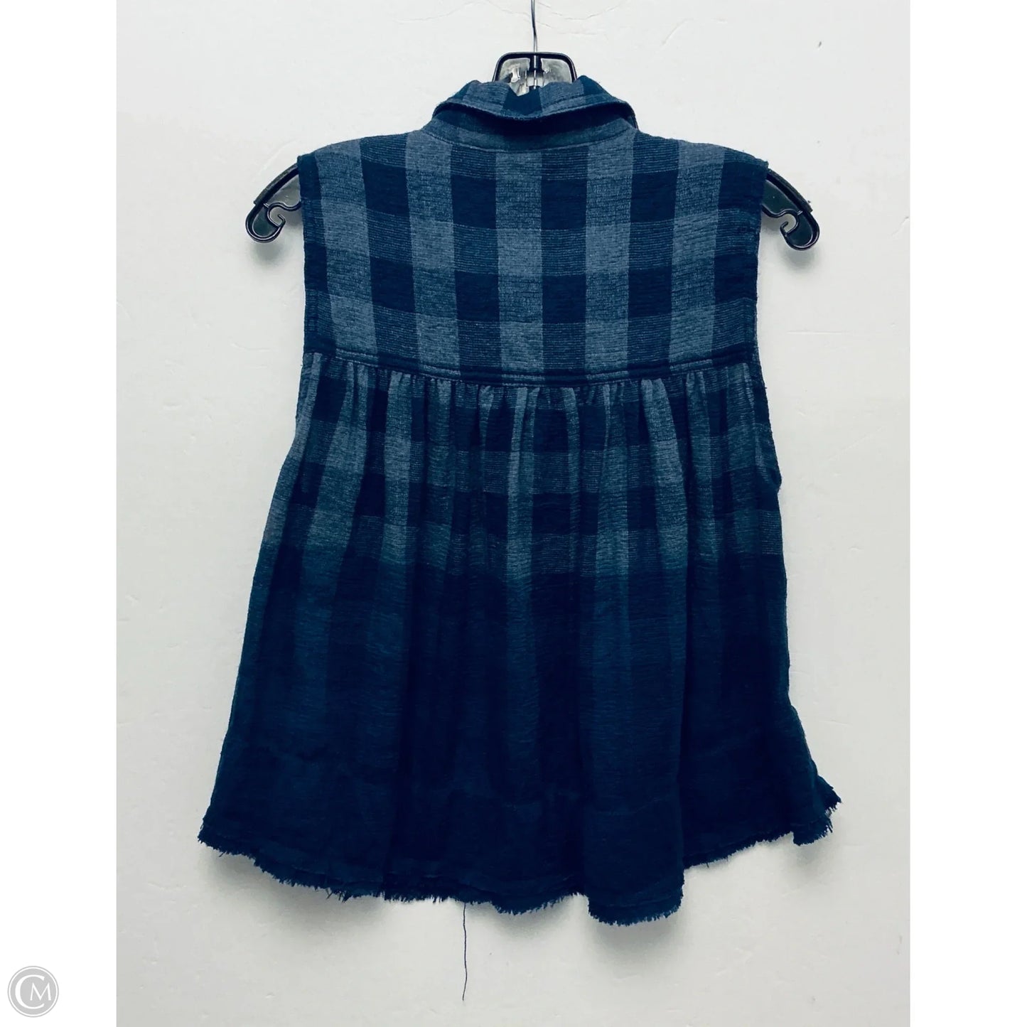 Top Sleeveless By Free People In Navy, Size: S