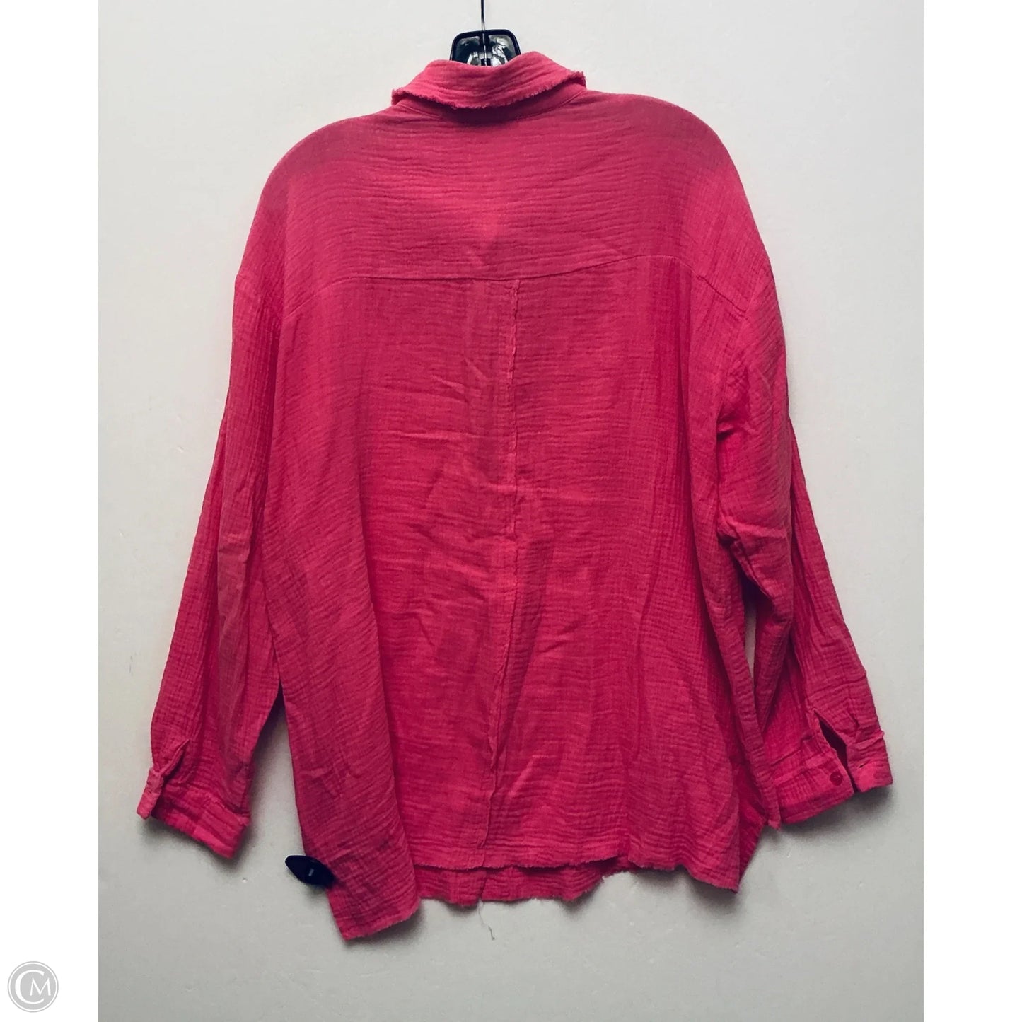 Top Long Sleeve By Davi & Dani In Pink, Size: S