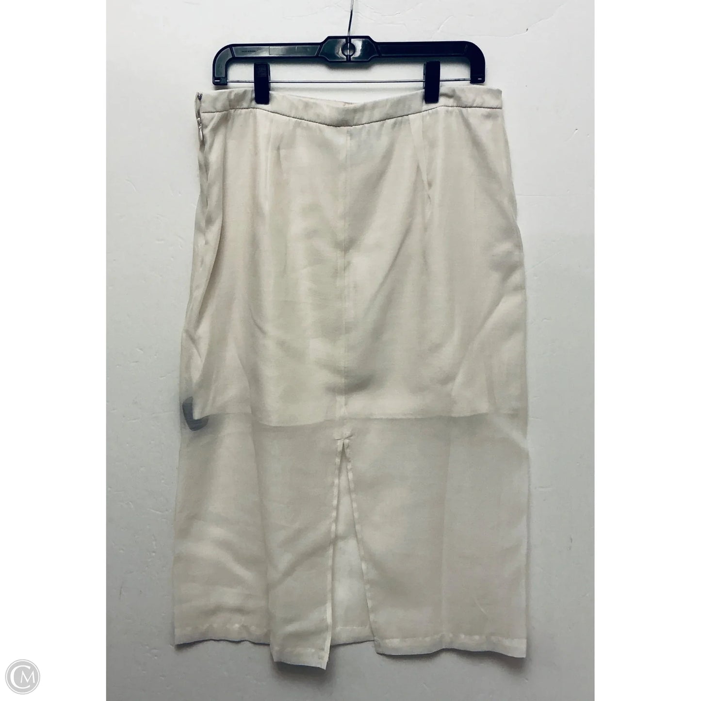 Skirt Midi By A New Day In Cream, Size: 12