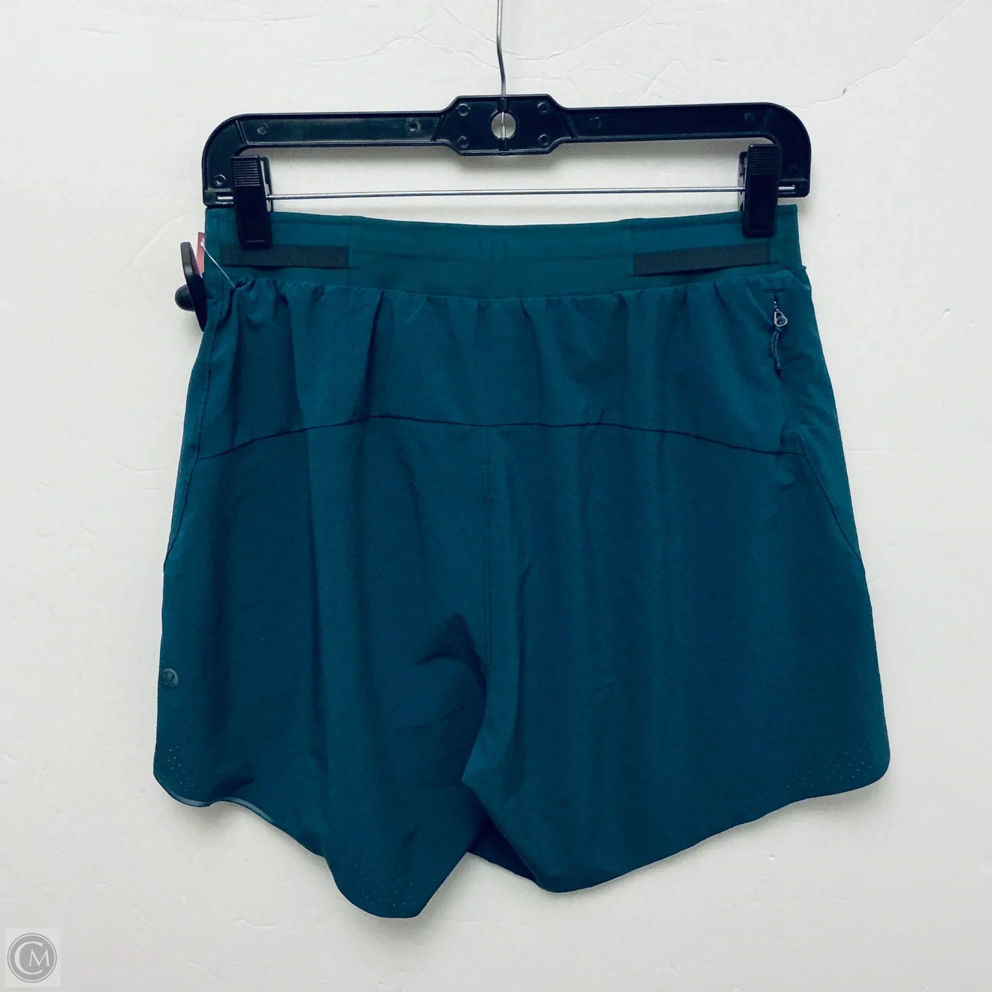 Athletic Shorts By Lululemon In Teal, Size: M