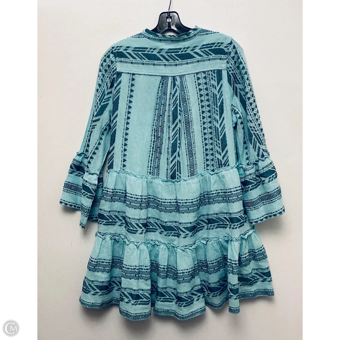 Dress Casual Short By Elan In Teal, Size: M