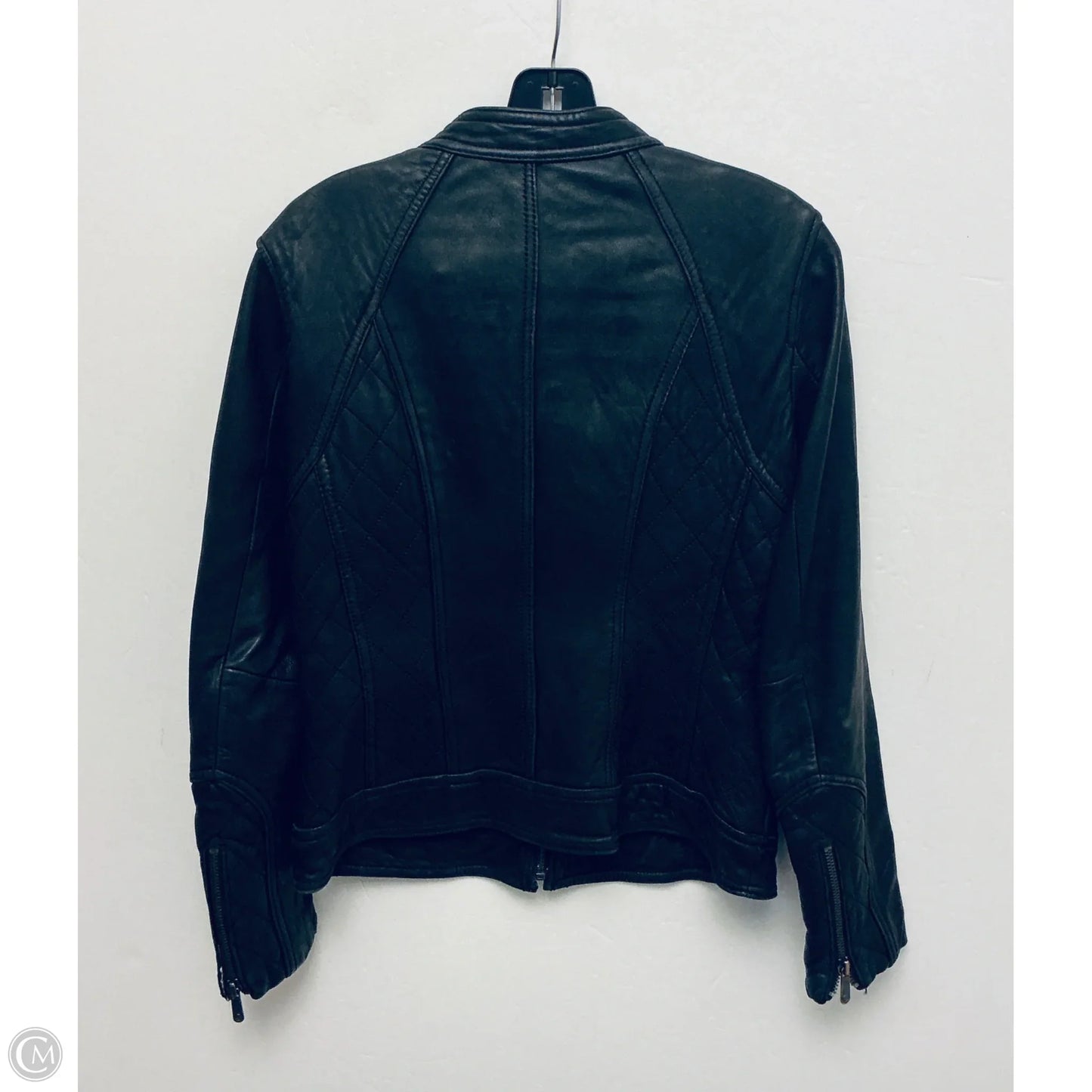 Jacket Designer By Michael Kors In Black, Size: M