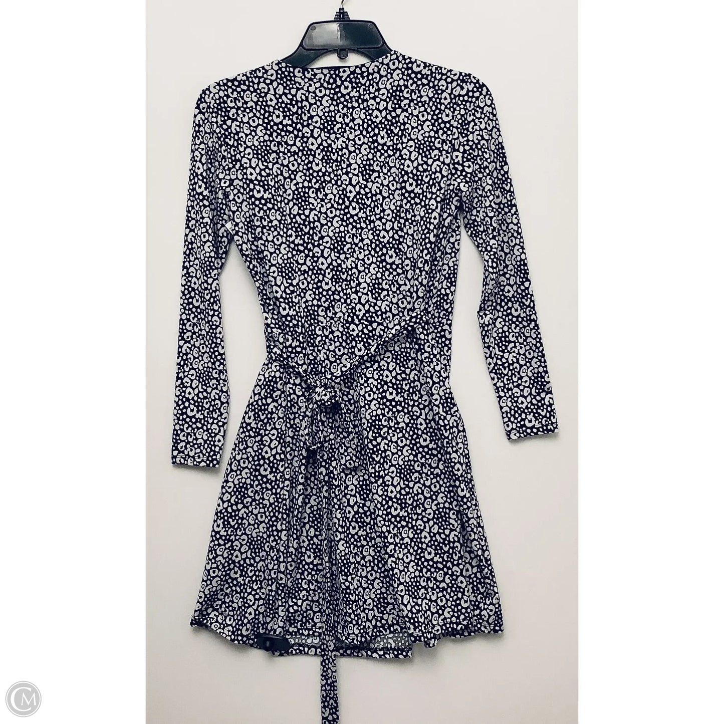 Dress Casual Midi By Loft In Black & White, Size: Xsp