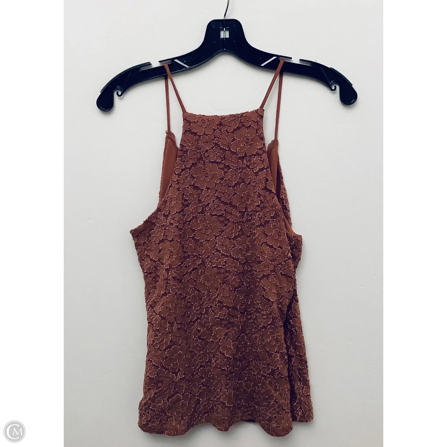 Top Sleeveless By Eri + Ali In Brown, Size: S