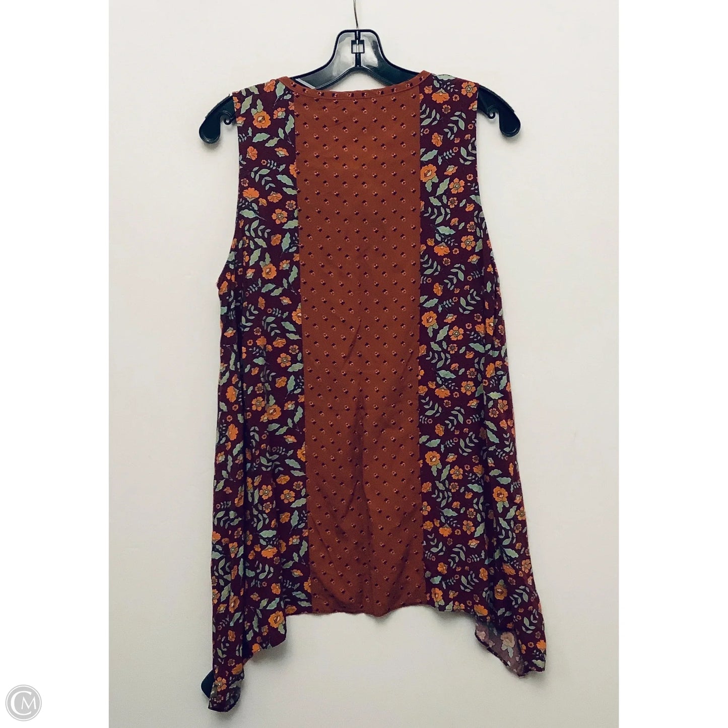 Top Sleeveless By Matilda Jane In Multi-colored, Size: M