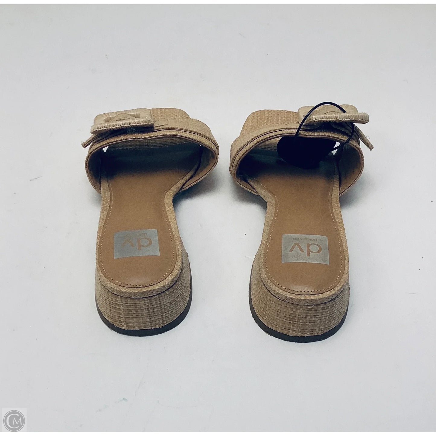 Sandals Heels Block By Dolce Vita In Tan, Size: 9