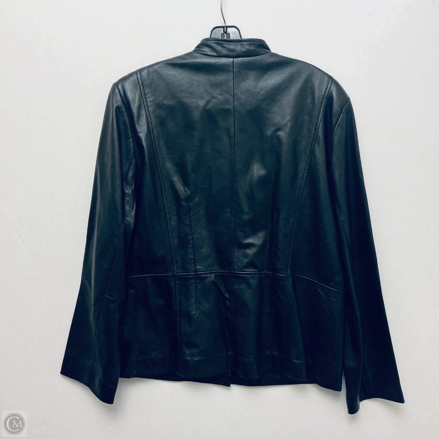 Jacket Leather By Apt 9 In Black, Size: Xl