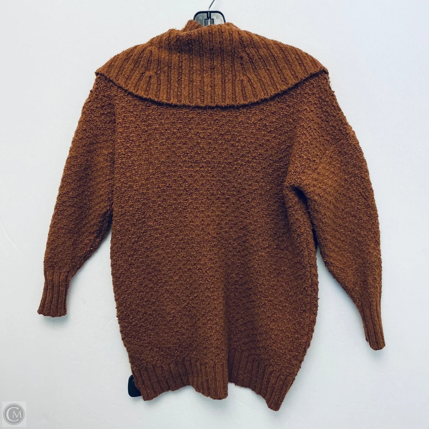 Sweater Cardigan By Anthropologie In Orange, Size: Xs