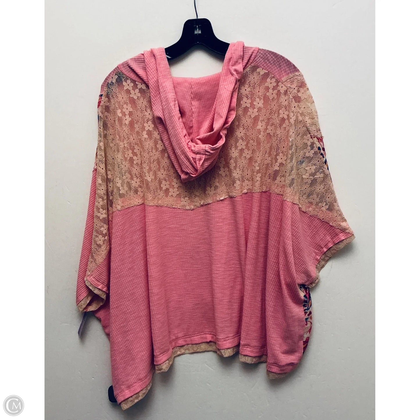Top Short Sleeve By Pol In Pink, Size: S