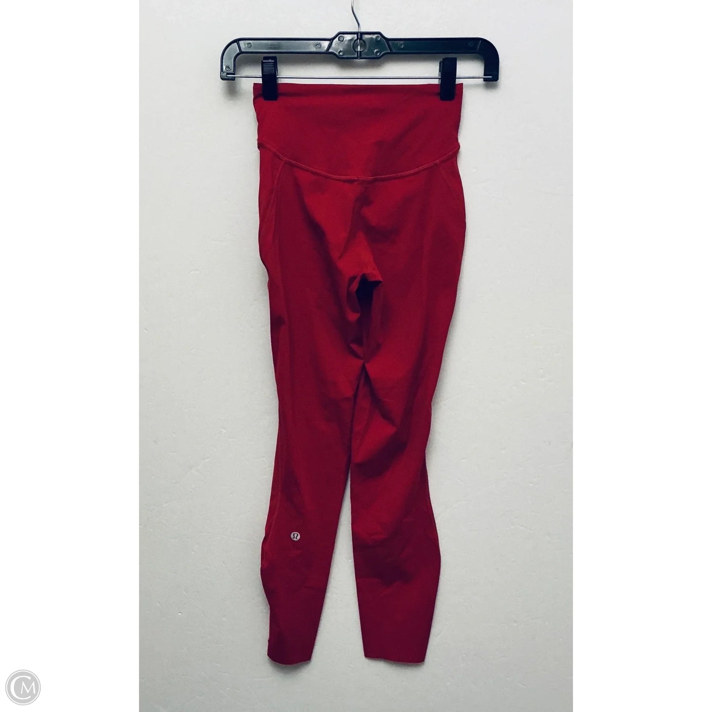 Athletic Leggings By Lululemon In Red, Size: 2