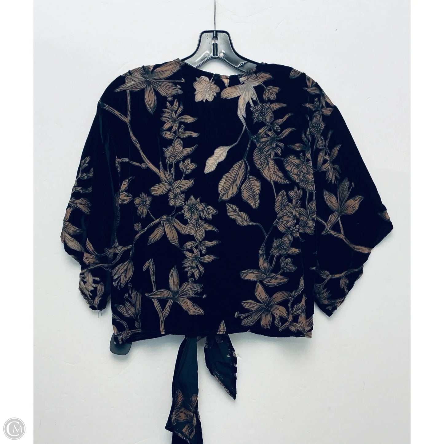 Top Short Sleeve By By Together In Black & Brown, Size: S