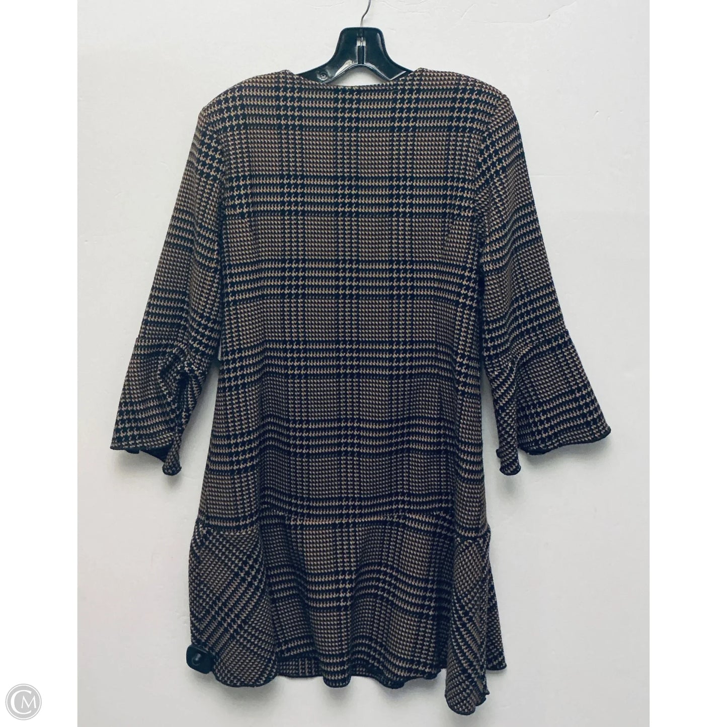 Dress Work By Cabi In Black & Tan, Size: Xs