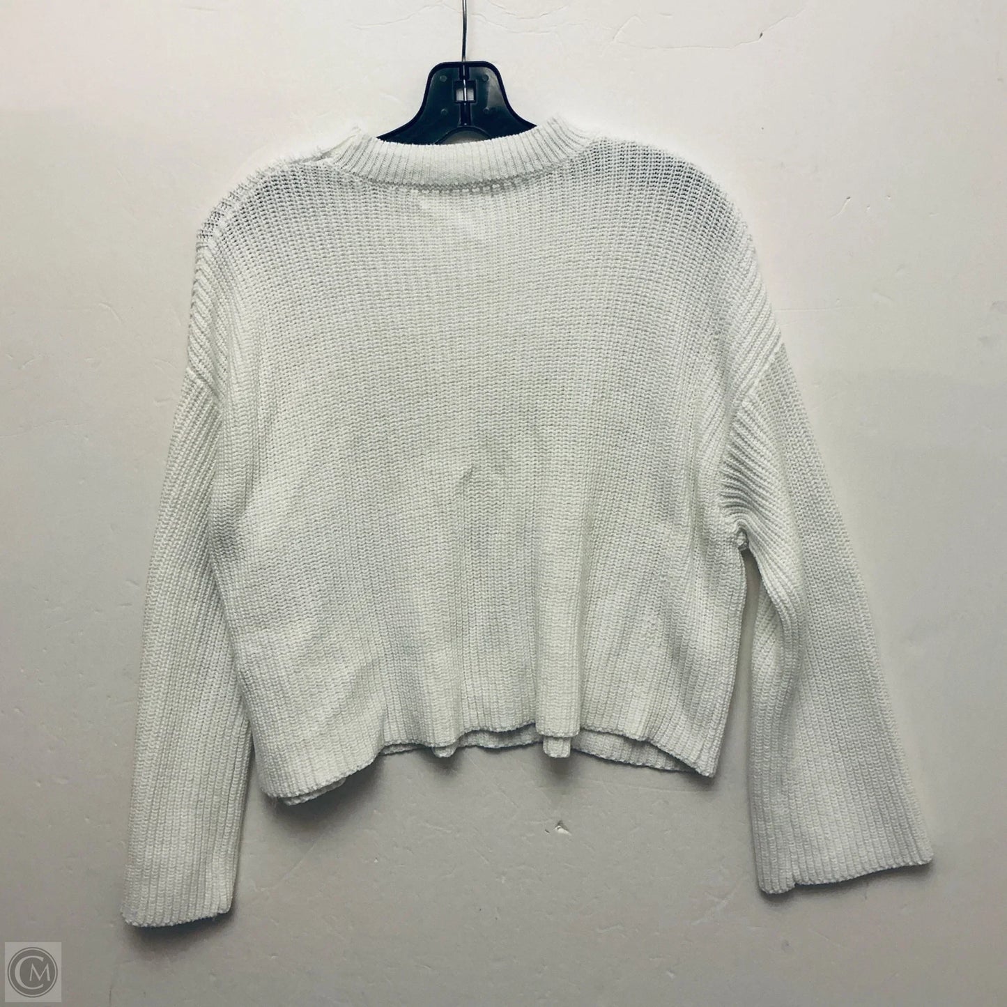 Sweater By Moon And Madison In White, Size: Xs