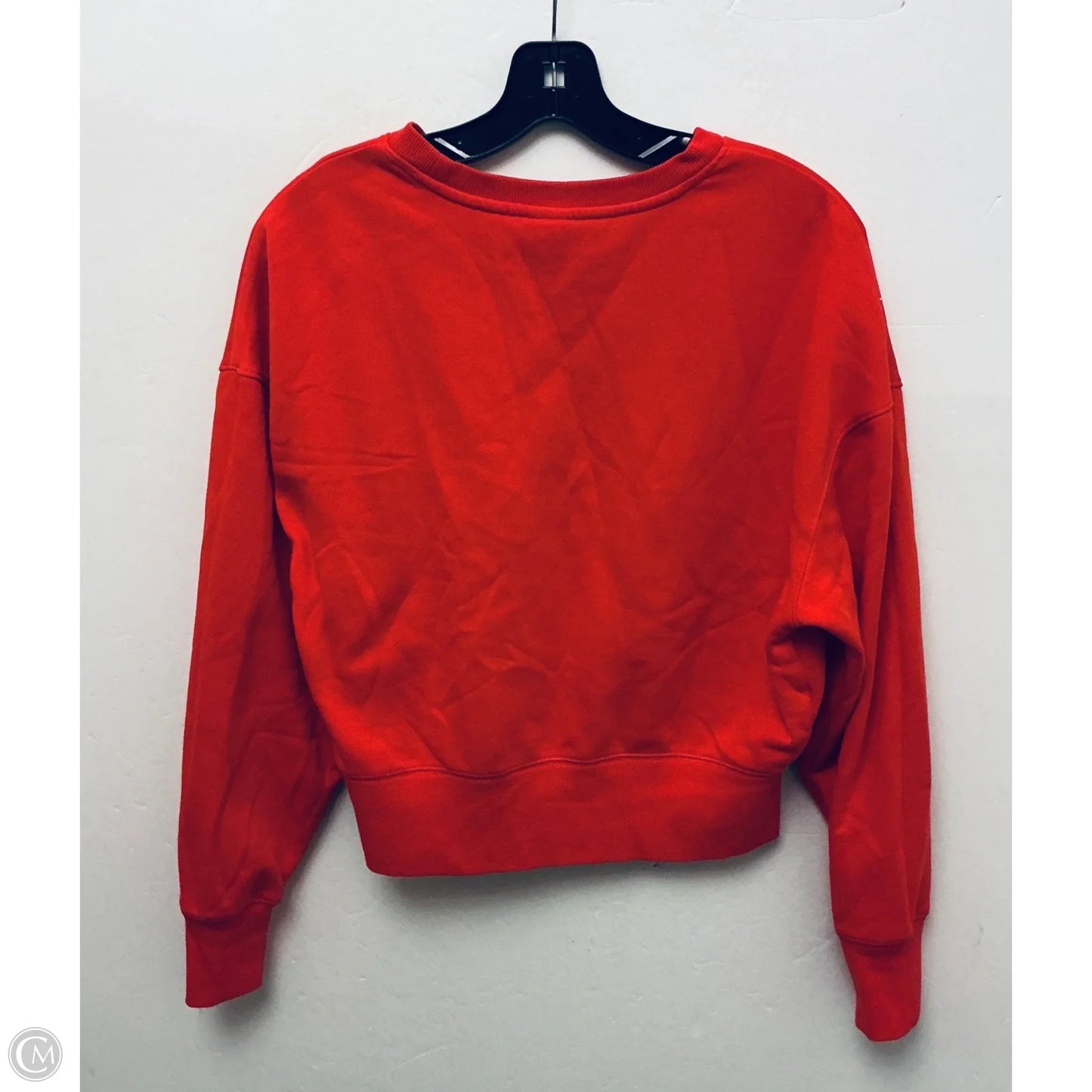 Sweatshirt Crewneck By Reebok In Red, Size: S